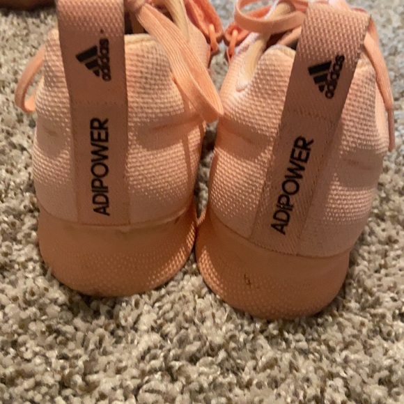 Adidas pink 7 1/2 lifting shoes - Picture 11 of 11